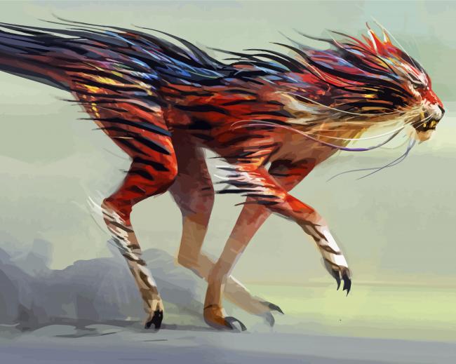 Weird Beast Animal - Diamond Paintings 